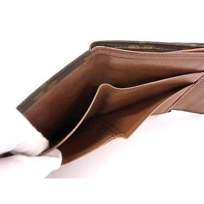 Louis Vuitton Trifold Wallet Portomonevier Cult Cles Brown Monogram Hook — view 5