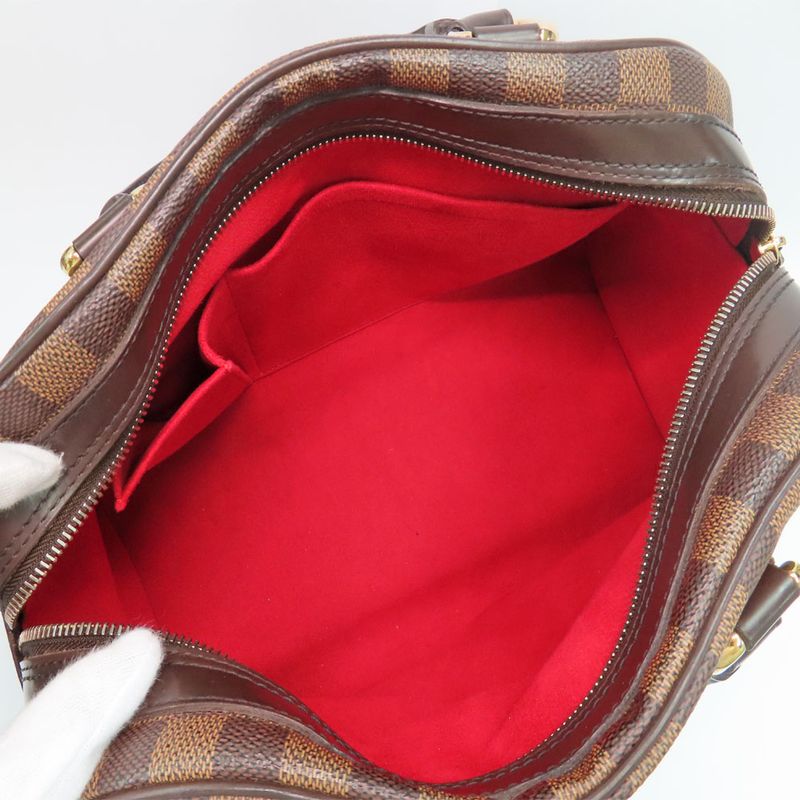 Louis Vuitton Duomo N60008 Damier Ebene Tote Bag Handbag Dome Shape