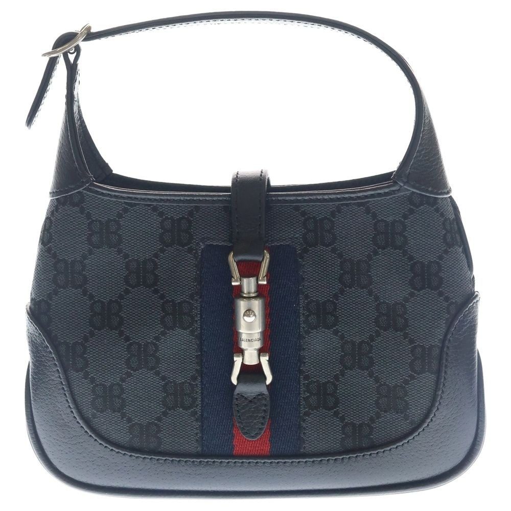 Gucci Collaboration Jackie the Hacker Project 2-Way Leather Trim Canvas