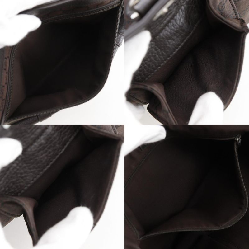 Gucci Abbey Line Outlet GG 268639 Nylon Canvas Brown Ladies Tote Bag