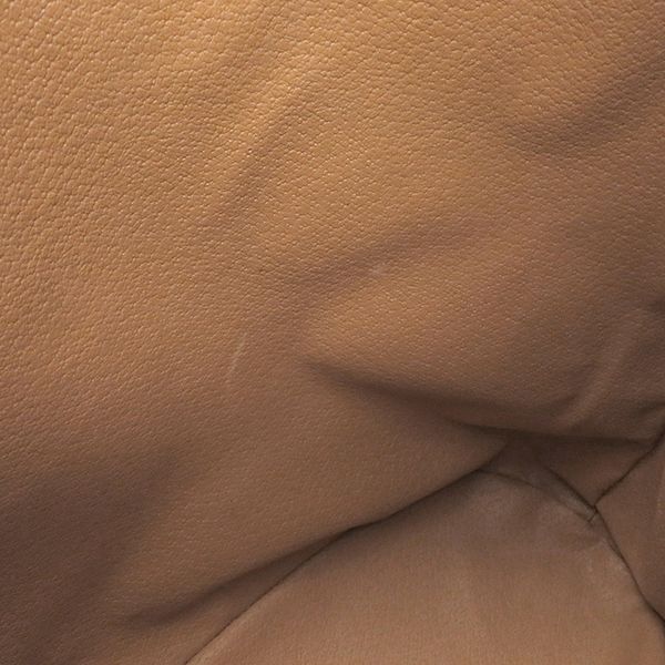 Celine Shoulder Bag Macadam PVC Leather Brown Gold Hardware Brown