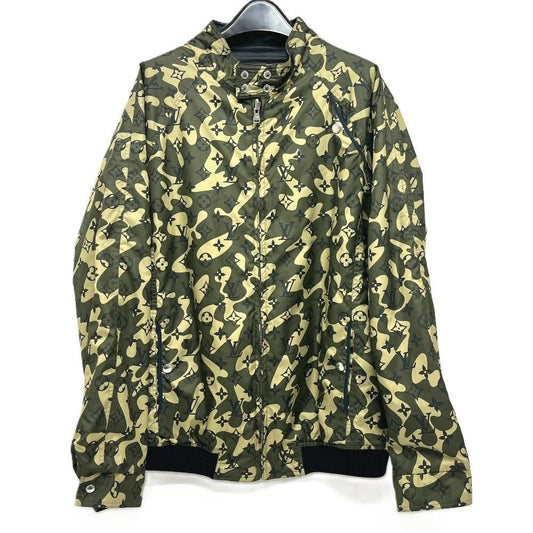 Louis Vuitton Jacket Monogram Camouflage Nylon Khaki