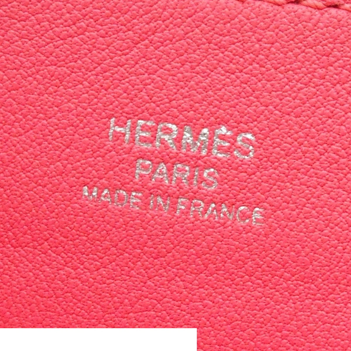 Hermes Sac Aline Mini Rose Azalea Silver Swift Shoulder Bag — view 6