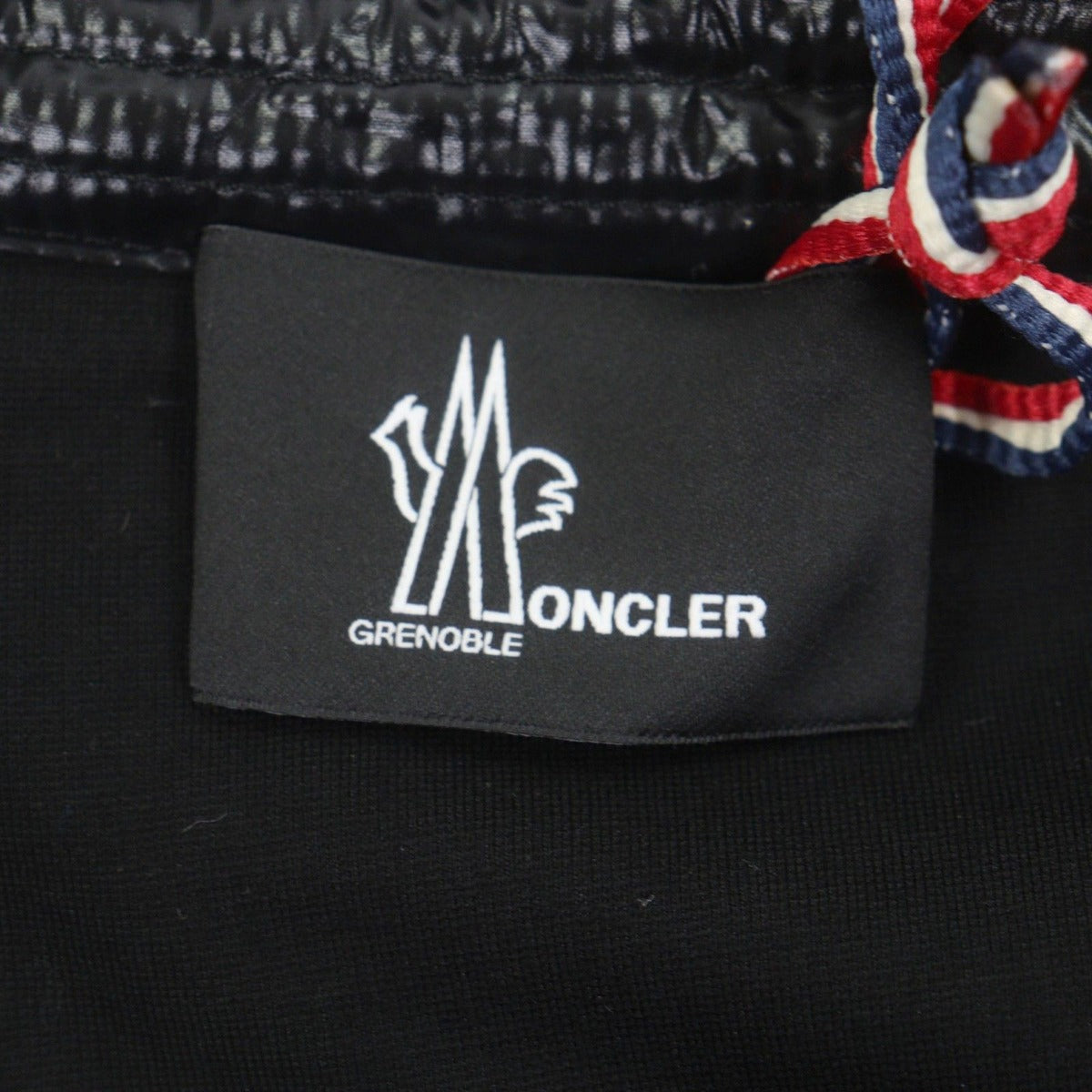 Moncler Grenoble Double Rider's Down Jacket with Logo Patch Black — view 11