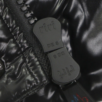 Moncler Grenoble Double Rider's Down Jacket with Logo Patch Black — view 10