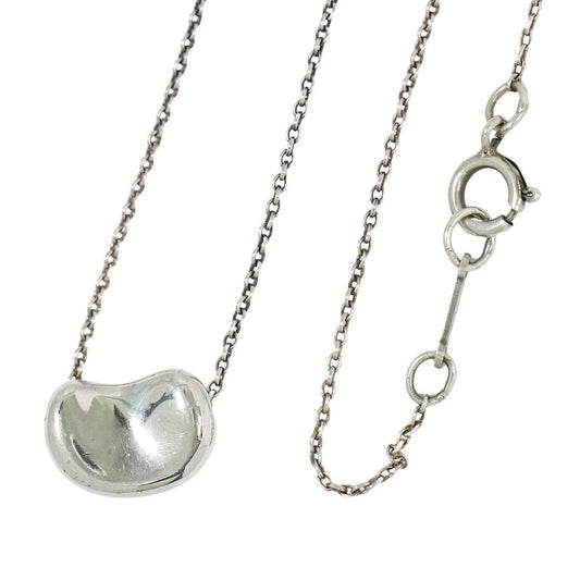 Authentic Tiffany & Co Tiffany & Co Bean Sterling 925 Necklace Pendant Silver