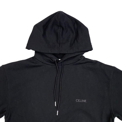 Celine Sweatshirt Studded Embroidered Loose Fit Hoodie 2y961670q Size M Logo