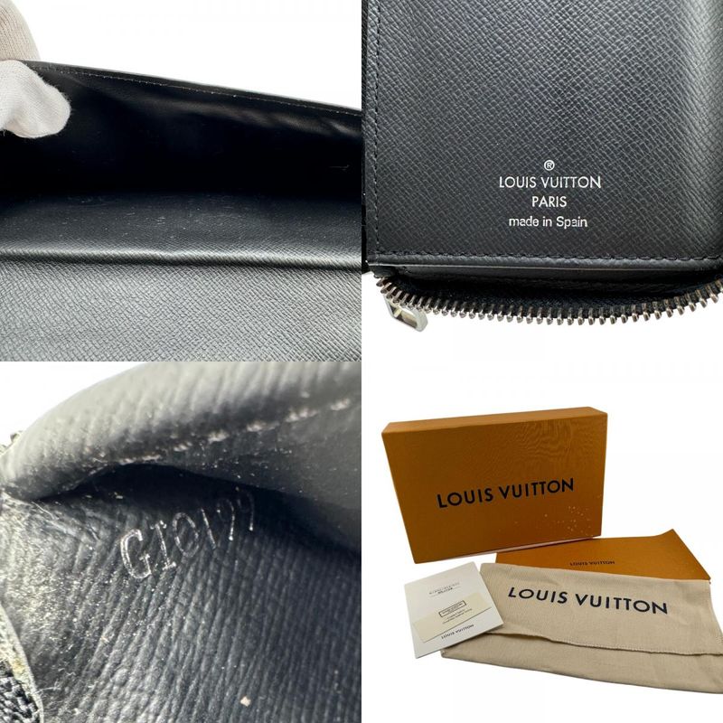 Louis Vuitton N63095 Vertical Zippy Wallet Damier Graphite Long Wallet Brand