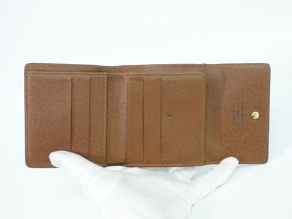Authentic Louis Vuitton LV Porte Monebier Carte Cles Di Monogram Fold Wallet