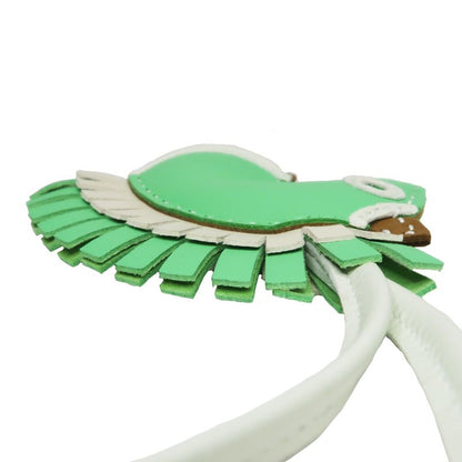 Hermes Gigi Camaille Vert Comics B Engraved Bag Charm Accessories Other