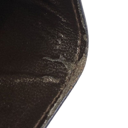 Fendi Trifold Wallet Zucca Pattern Canvas Leather Brown 01ka823