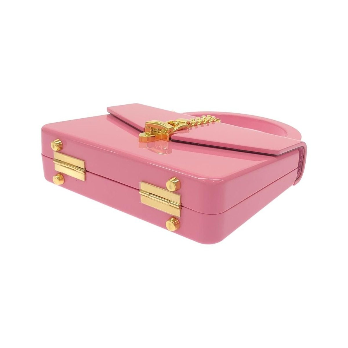 Gucci Sylvie Bag Handbag Gold — view 3