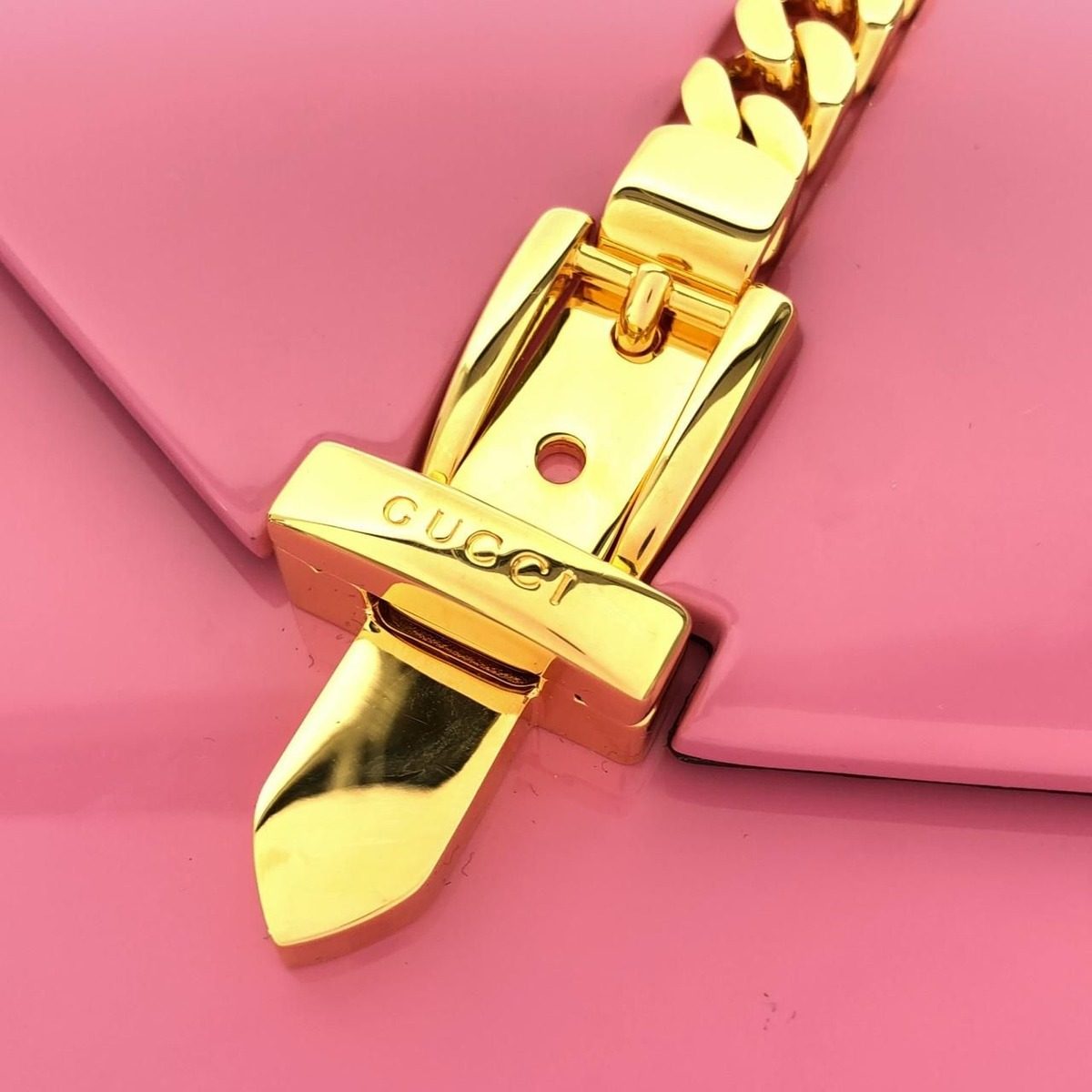 Gucci Sylvie Bag Handbag Gold — view 4