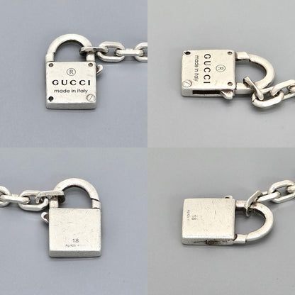 Gucci Trade Mark Chain with Padlock Bracelet 18 — view 6