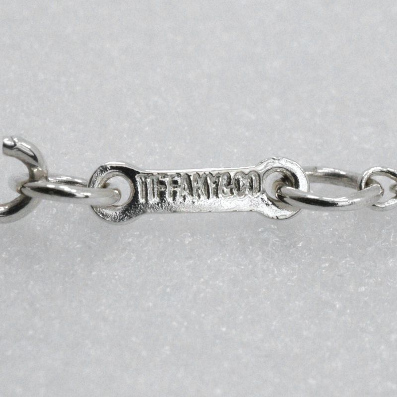 Tiffany & Co Open Heart Elsa Peretti 925 Silver Ladies 5.9g Necklace