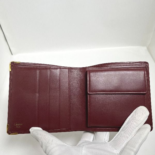 Cartier Compact Wallet With Coin Purse