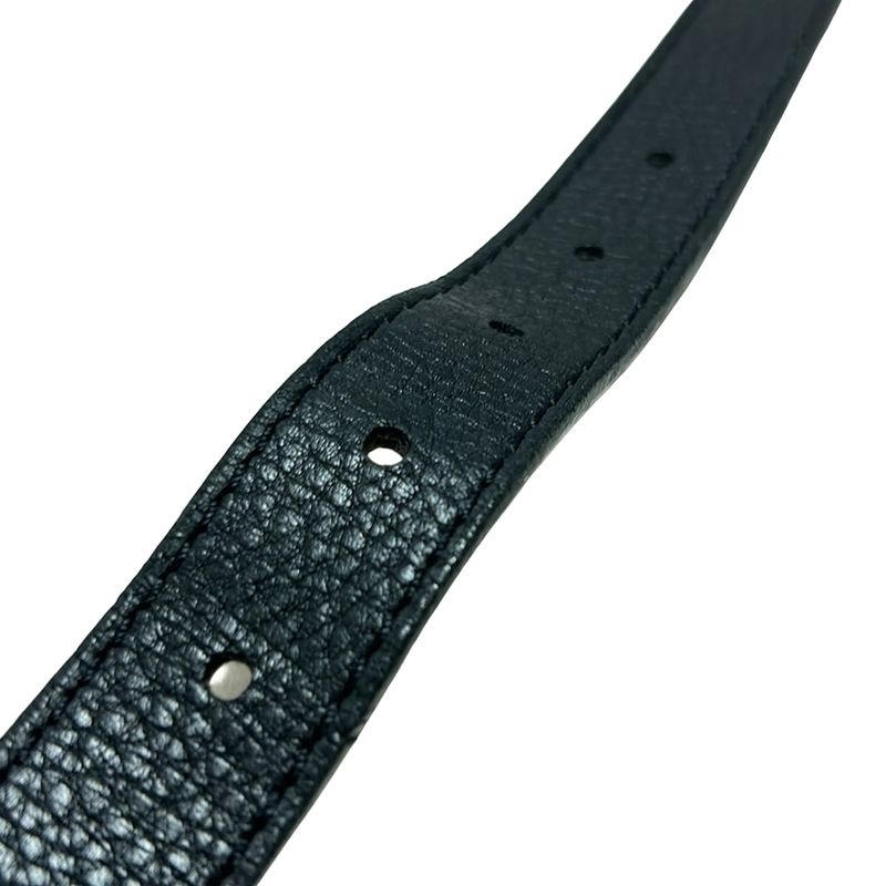 Louis Vuitton Belt 85/34 - Black Leather