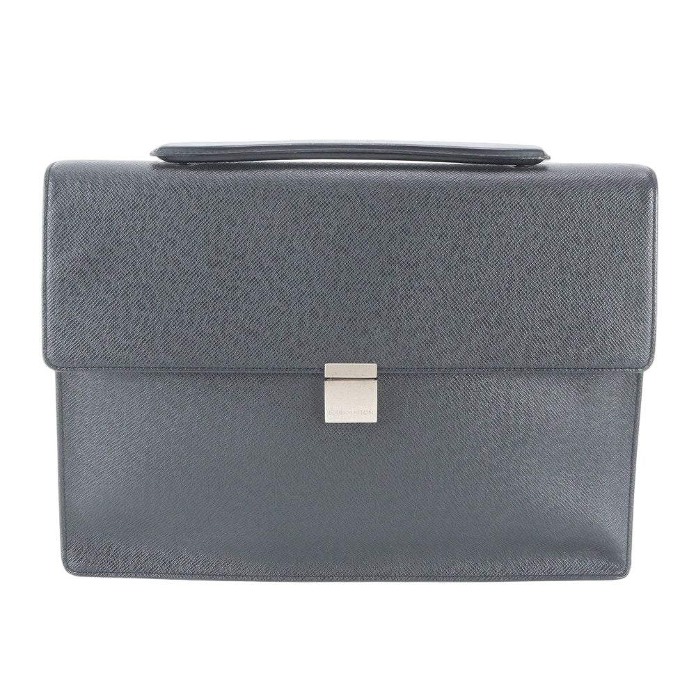 Louis Vuitton Taiga Angara Leather Business Document Briefcase Tote