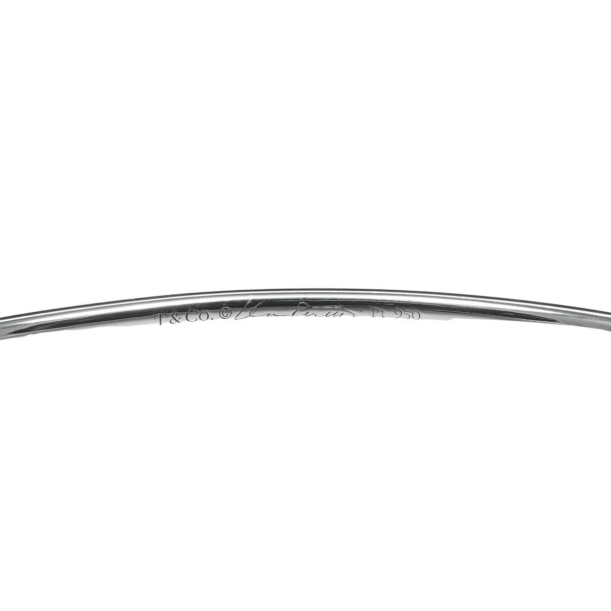 Tiffany & Co. Hoop Single Row Diamond — view 4