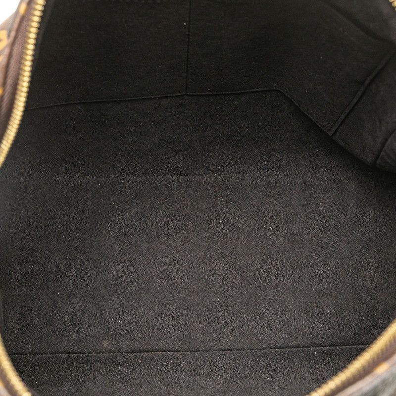 Louis Vuitton Monogram Macassar Retiro PM Shoulder Bag Handbag 2WAY M50058 Noir