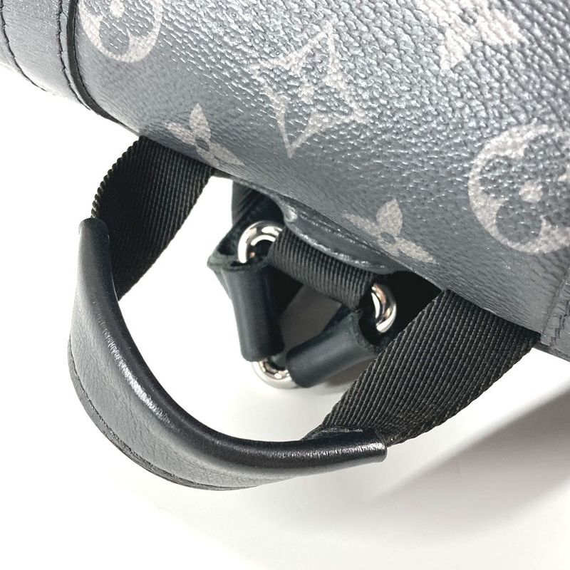 Louis Vuitton Backpack Sac Christopher MM M45419 Monogram Eclipse Canvas Black