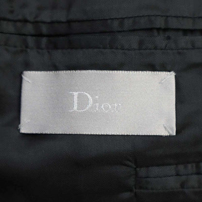 Dior Homme Dior Homme 2003aw Luster Wool Lamé Tailored Jacket 3hh1021077 Gray 50