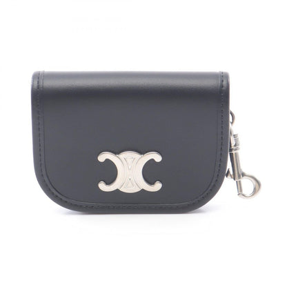 Celine Key Holder Ring Nano Buzas Triomphe 10 P403 Dq138 di Black