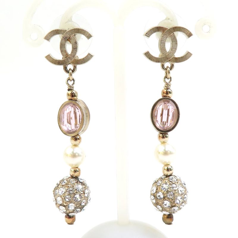 Chanel Earrings Coco Mark