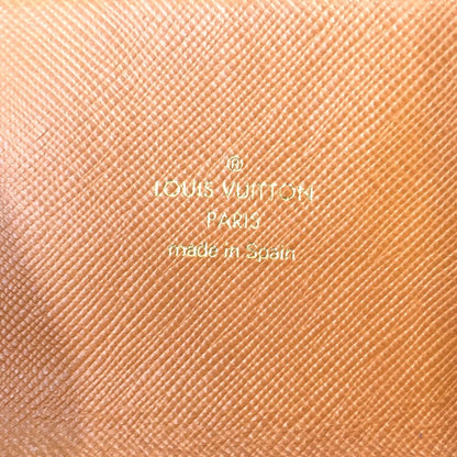 Louis Vuitton Monogram Mini Porte Tresor International M92444 Beige