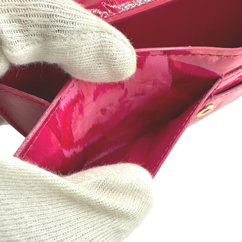 Louis Vuitton M90022 Monogram Vernis Long Wallet Portefeuille-sarah Long Wallet