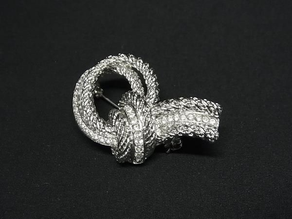 Christian Dior Christian Dior Pin Brooch Pin Badge Accessories Ladies Silver