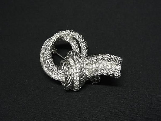 Christian Dior Christian Dior Pin Brooch Pin Badge Accessories Ladies Silver