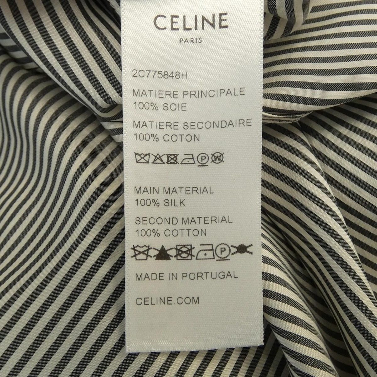 Celine Triomphe Shirt Gray — view 3