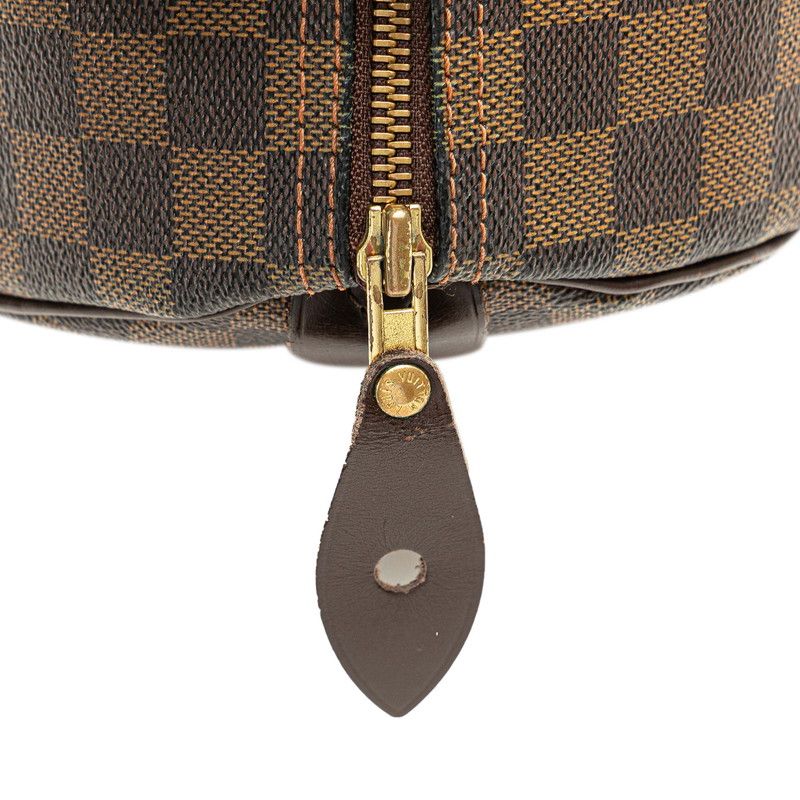 Louis Vuitton Damier Speedy 30 N41183 Brown PVC Leather Women Louis Vuitton