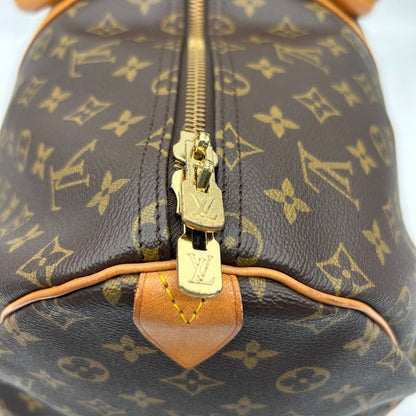 Louis Vuitton Keepall 55 Boston Bag Monogram Brown — view 11
