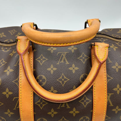 Louis Vuitton Keepall 55 Boston Bag Monogram Brown — view 12
