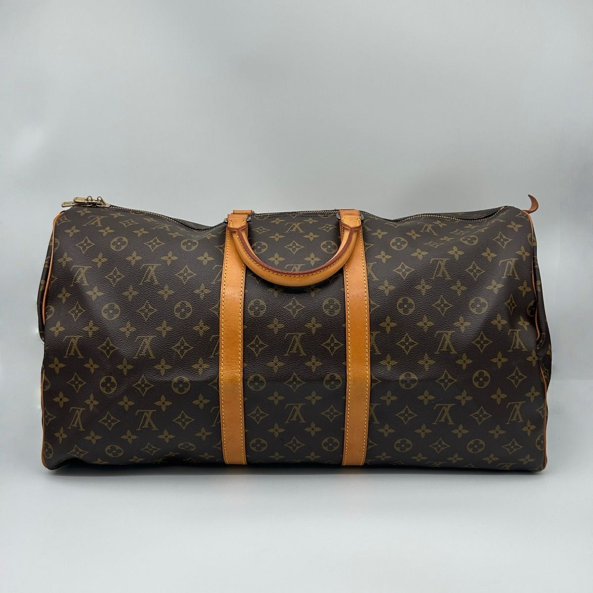 Louis Vuitton Keepall 55 Boston Bag Monogram Brown