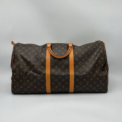 Louis Vuitton Keepall 55 Boston Bag Monogram Brown — view 2
