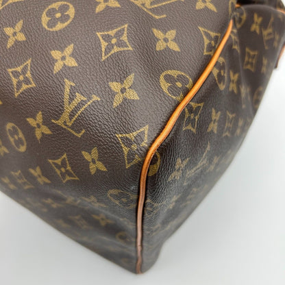 Louis Vuitton Keepall 55 Boston Bag Monogram Brown — view 6
