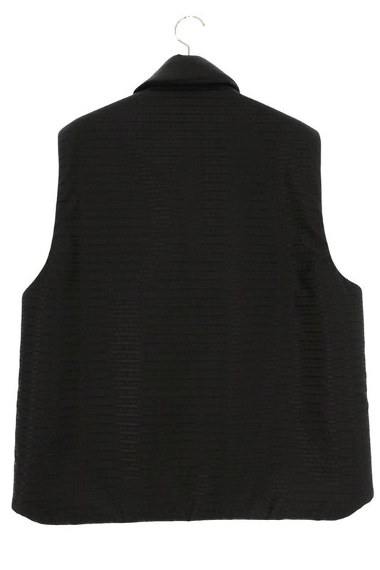 Prada Sgc058 Re-nylon Triangle Logo Plate Nylon Down Vest Men 54