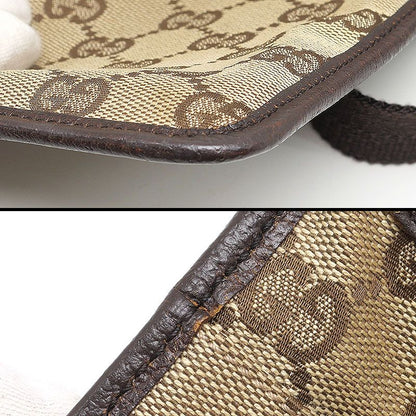 Gucci Shoulder Bag 27639 GG Canvas Beige Depth None