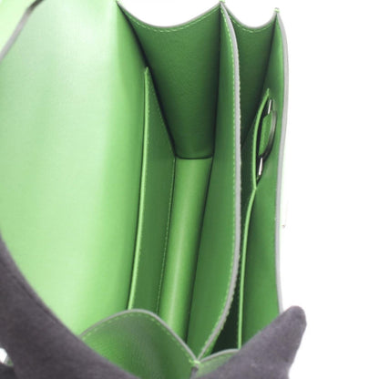 Hermes Shoulder Bag Constance 3 Mini Milloire Yucca Leather Vert Green — view 3