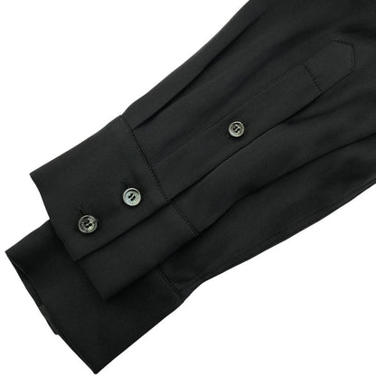 Celine by Phoebe Philo Silk Bow Tie Shirt Dress 2 6f41 2726 Black 38