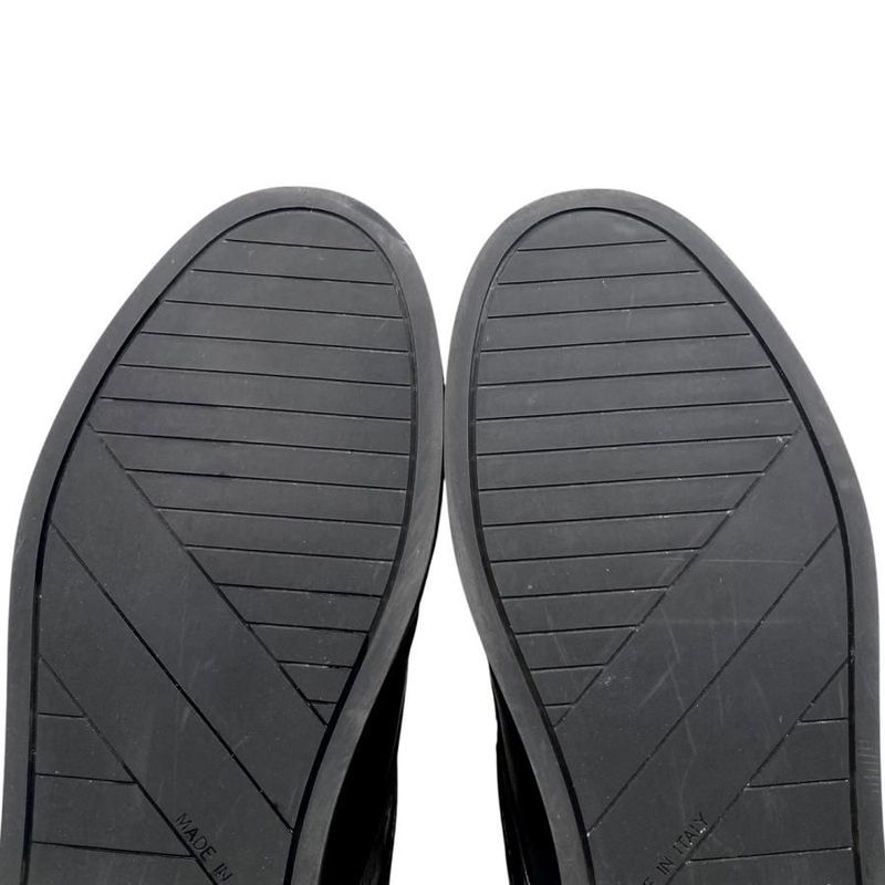 Chanel Sneakers Velcro High Cut G45110 36 Size Matelasse Coco Mark Logo Black