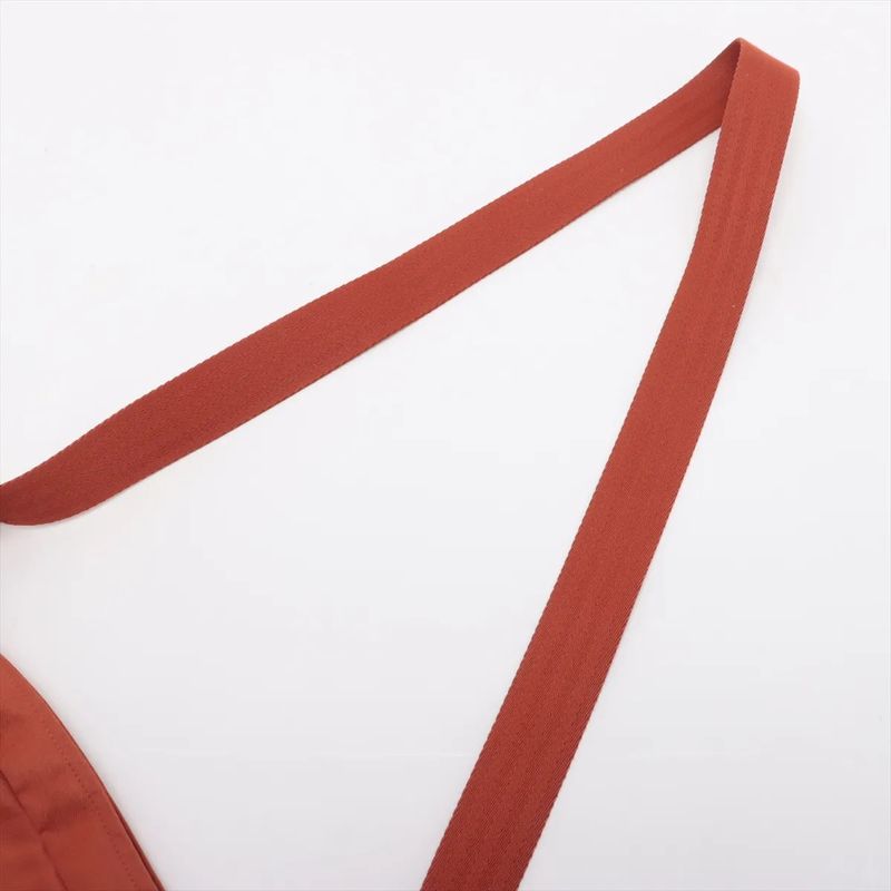 Hermes Acapulco Bassus Twirl Chevron Leather Shoulder Bag Crossbody Messenger