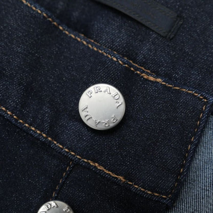 Prada Pants Size 33 Jeans Denim Pants Straight Pants Stretch Button Fly