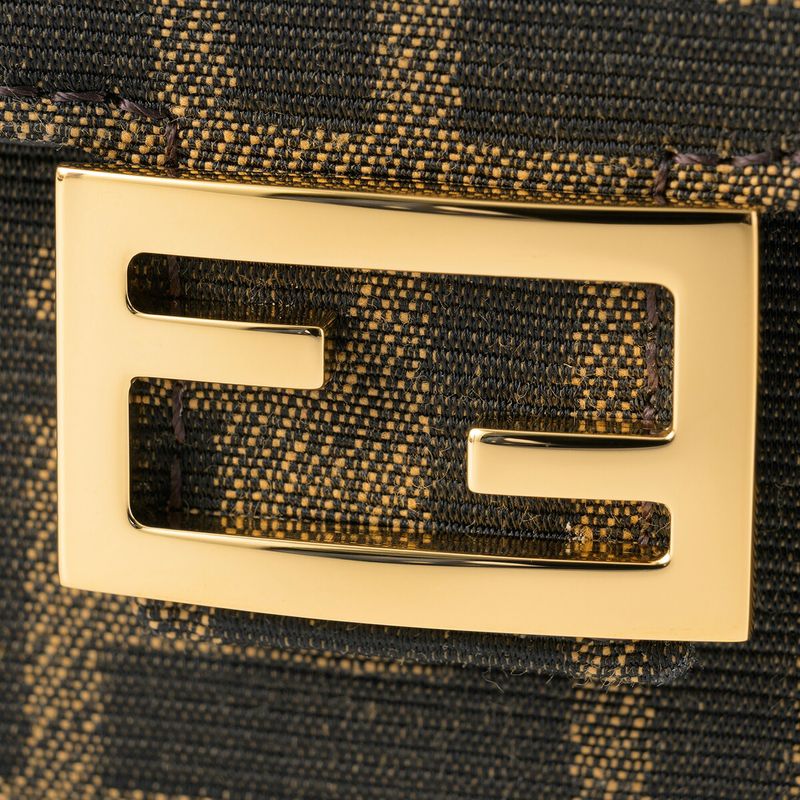 Fendi Shoulder Bag Baguette Brown