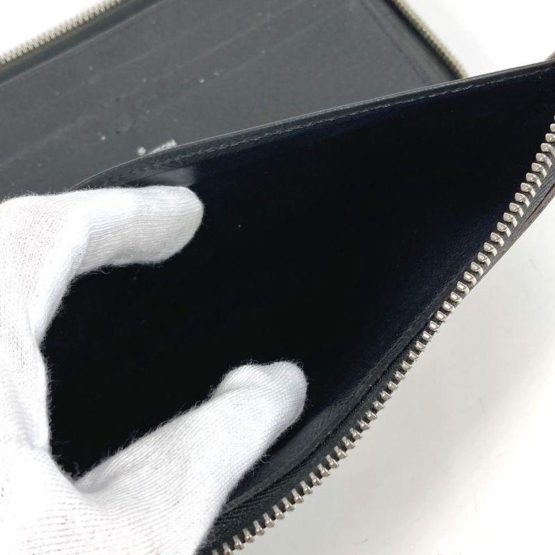 Louis Vuitton Long Wallet Zippy Organizer NM N60153 Damier Graphite Canvas Black