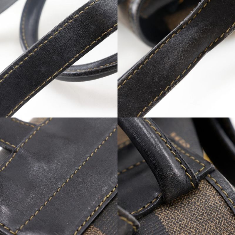 Fendi Pecan PVC Brown Women's Backpack/daypack