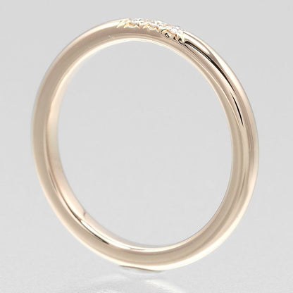 Tiffany & Co Forever Wedding Classic Band 2mm (0.08in) Model 18K Pink Gold X 3P